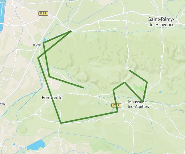 J 1 Tour des alpilles