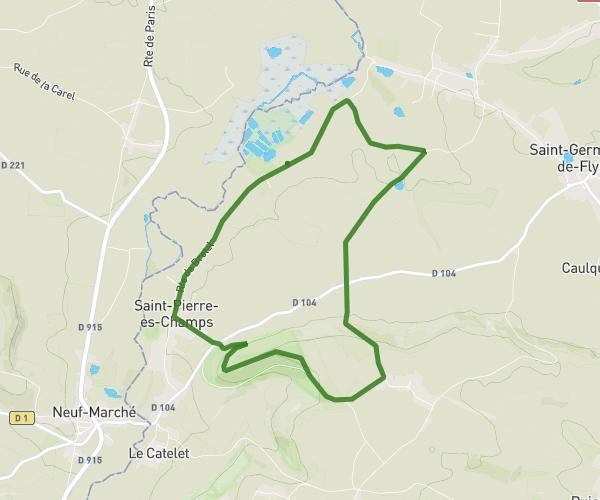 Autour de Chemin des Tourbières-10km