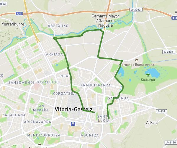 Ruta noreste Vitoria