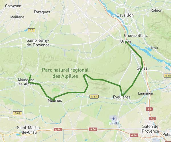 Tour des alpilles J2