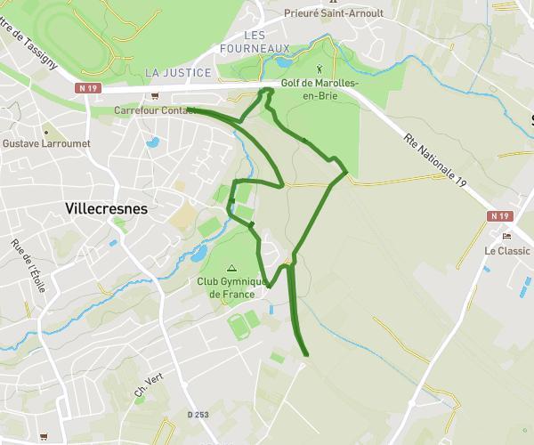 Villecresnes coulée verte