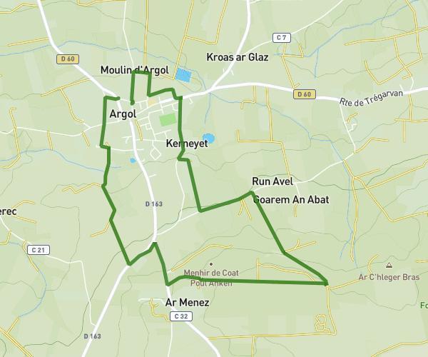De Route de Garenne Urben à Jeux Bretons