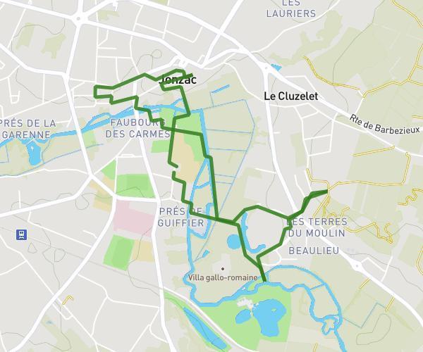 La marche de l'Europe autour de Jonzac