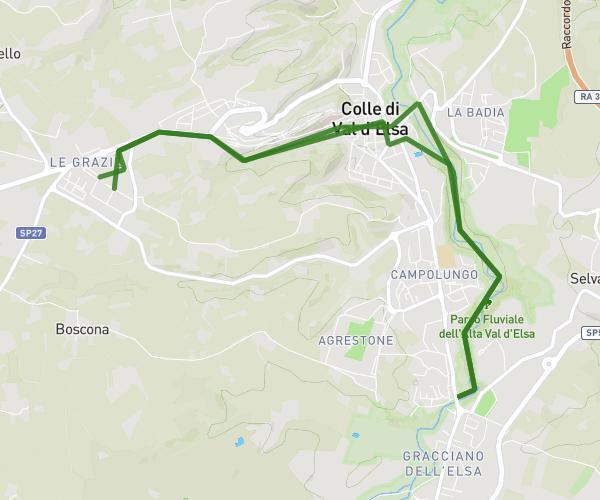 Intorno a Colle di Val d'Elsa