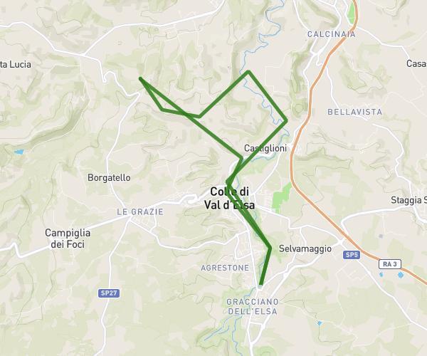 Cascata del Diborrato da Croce di Bibbiano