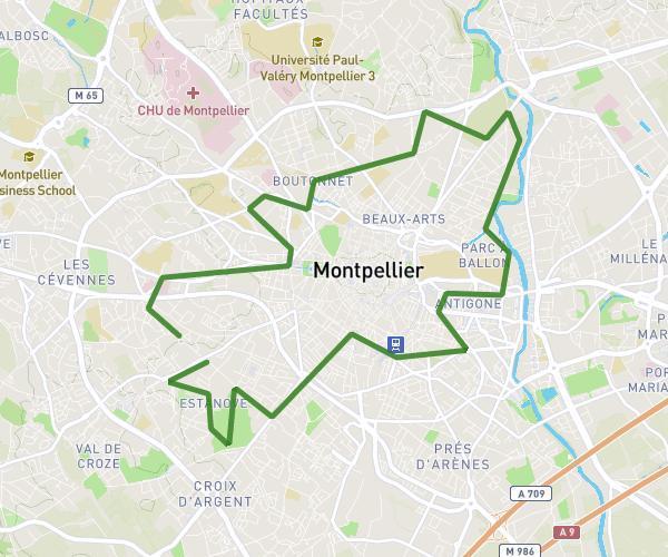 Autour de Montpellier
