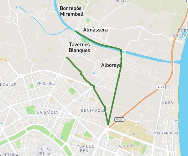 De València a Almàssera