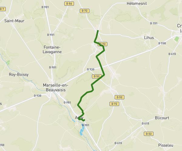 Autour de Achy