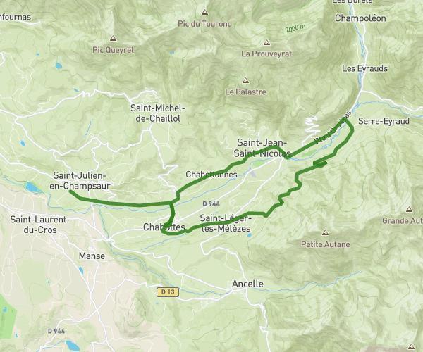 De Saint-Julien-en-Champsaur à Champsaur Matériel