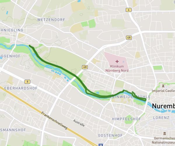 Von Riesenschritt nach Nürnberg