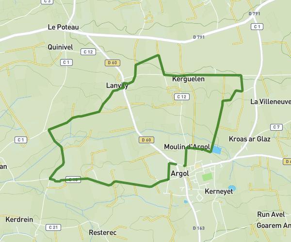 From Route de Garenne Urben to Jeux Bretons