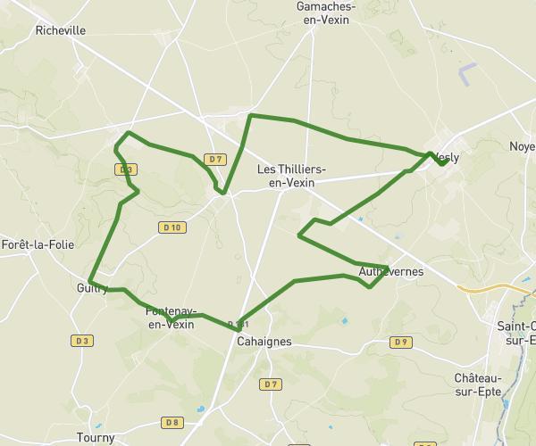 Autour de Vesly