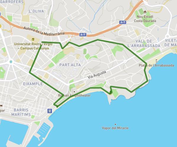 paseo 6,5 Km