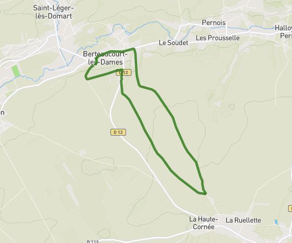 Autour de Berteaucourt-les-Dames