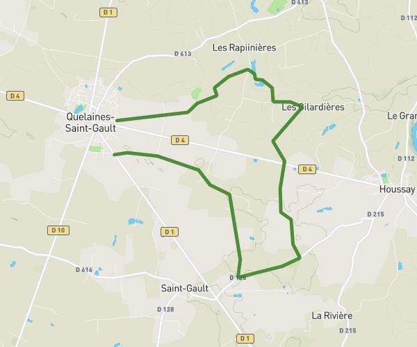 Autour de Quelaines-Saint-Gault