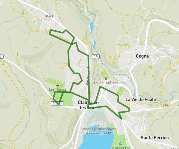 Autour de Clairvaux-les-Lacs