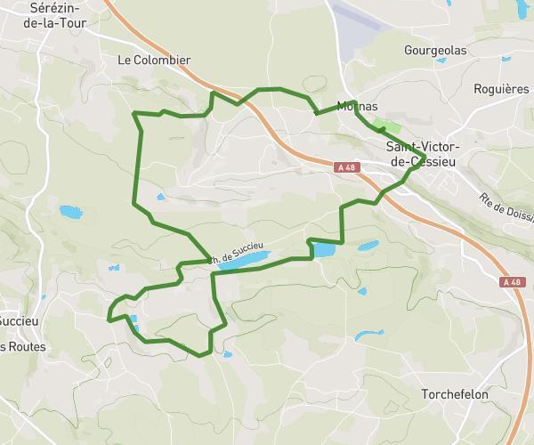 Autour de Saint-Victor-de-Cessieu