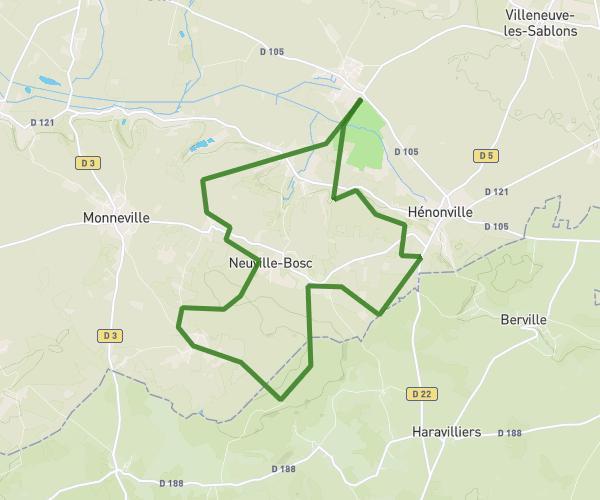 Ivry le Temple : 19Km - 377 M D+