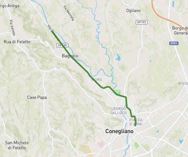 From Conegliano to Bagnolo