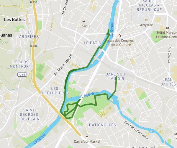 Autour de Le Mans