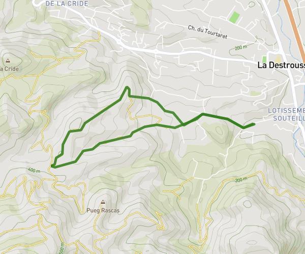 Parcours 2 Autour de La Destrousse