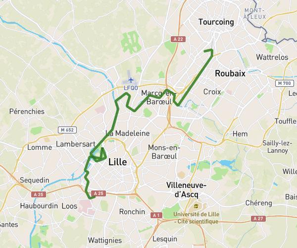 De Mouvaux à Lille
