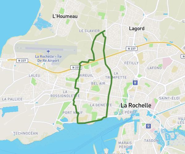 De Chemin du Bonnodeau à Lagord