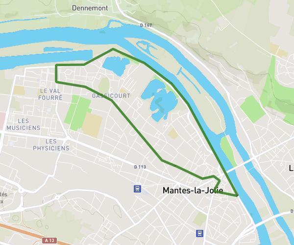 Autour de Mantes-la-Jolie