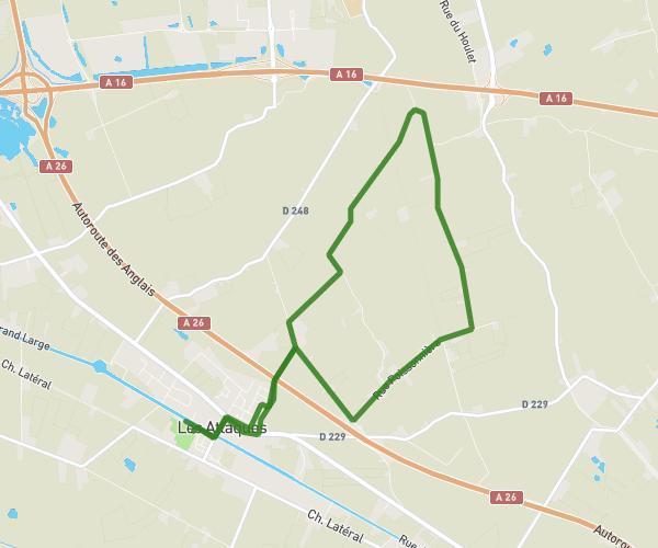 trace course 10 kms