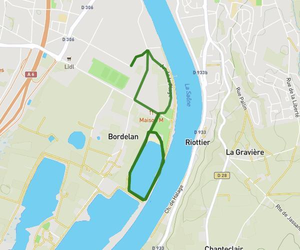 Jogging Lac Villefranche