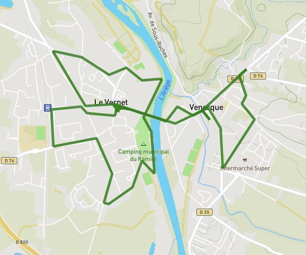 Tour 10km Verner carrefour city