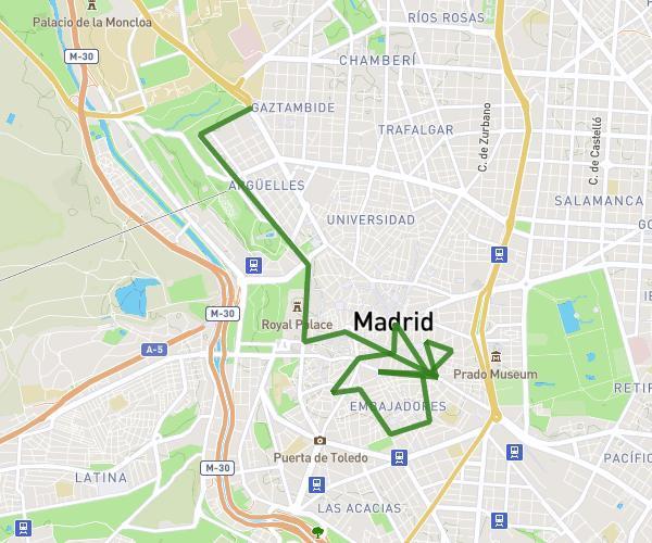 Paseo corto de 10h sin standup