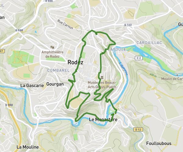 De Place de la République à Route du Puech