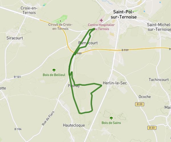 Autour de Ramecourt 10km
