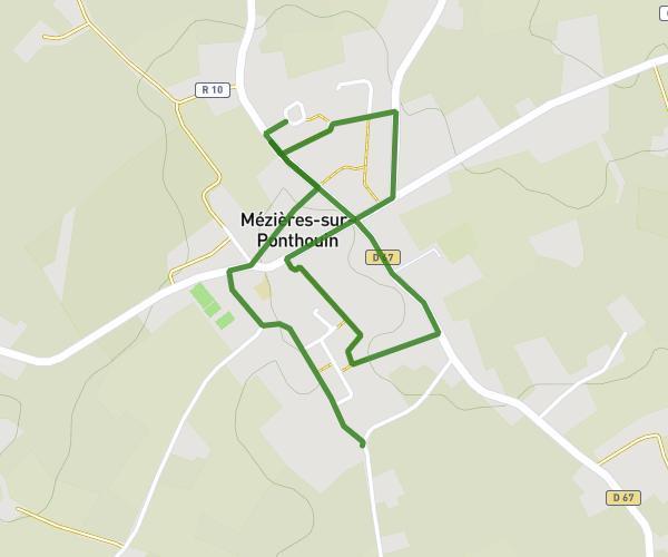 De La Revrottière à Mézières-sur-Ponthouin
