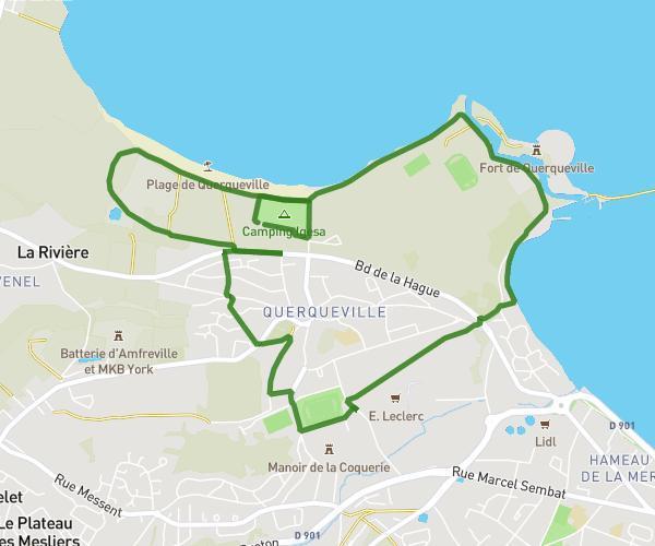 Rando des séniors Plage verte querqueville 2025