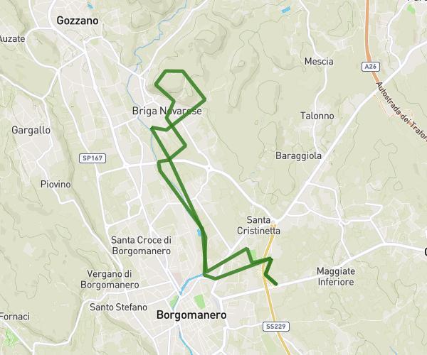 anello 15 km, Hotel San Francesco - Chiesa di San Colombano