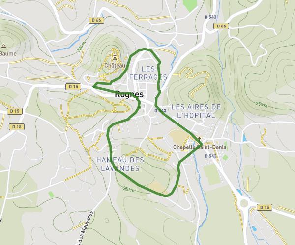 Autour de Rognes