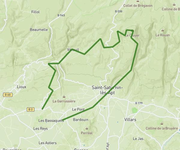 De 5512 Route de Gordes à Combe de Font Jouvale