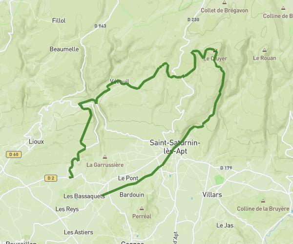 De 5512 Route de Gordes à Combe de Font Jouvale