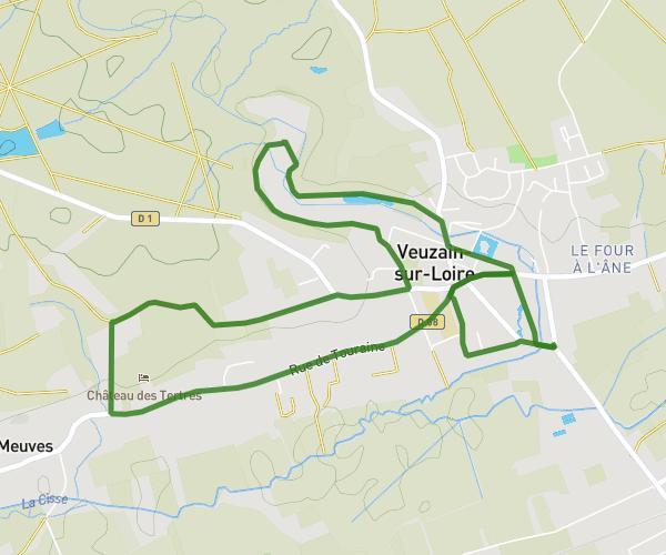 parcours running onzain 211026