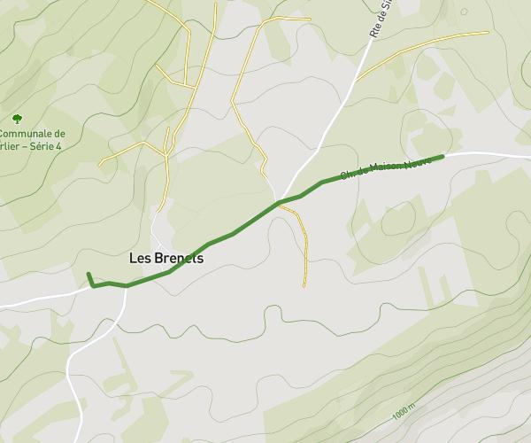 De Chemin du Chalet à Chemin de Maison Neuve