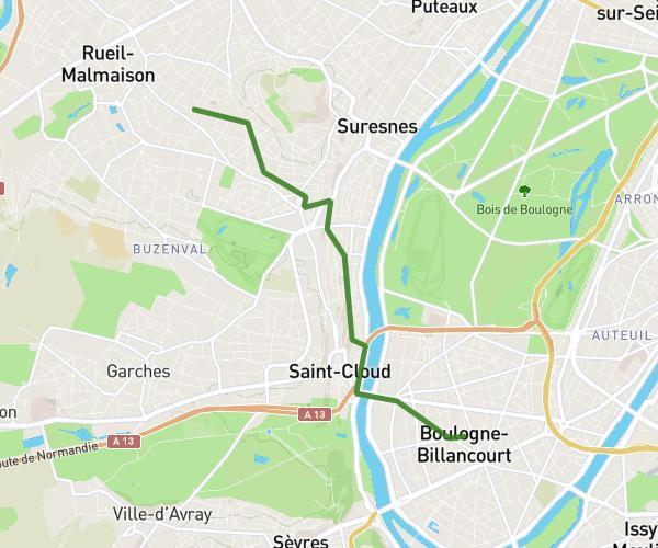 De Rue Voltaire à Rue Gallieni