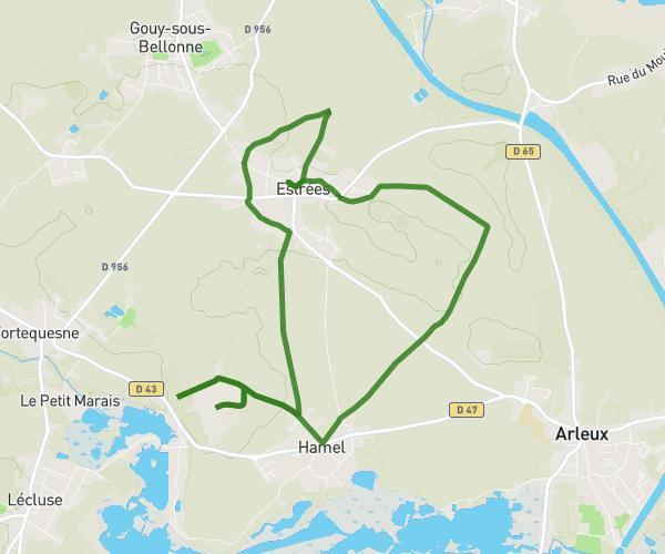 Autour de Estrées