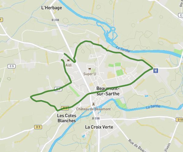 Autour de Beaumont-sur-Sarthe