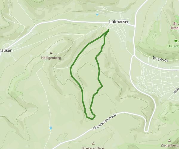 Lütmarser Wald 5 km