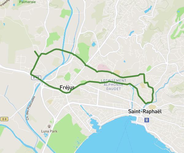 De Rue de la Vernède à Fréjus