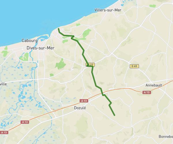 De Les Six Chemins à Houlgate