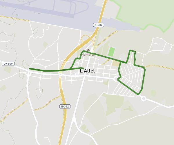 EL ALTET OESTE ESTE