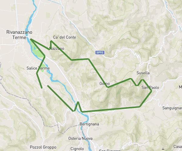 Intorno a Godiasco Salice Terme